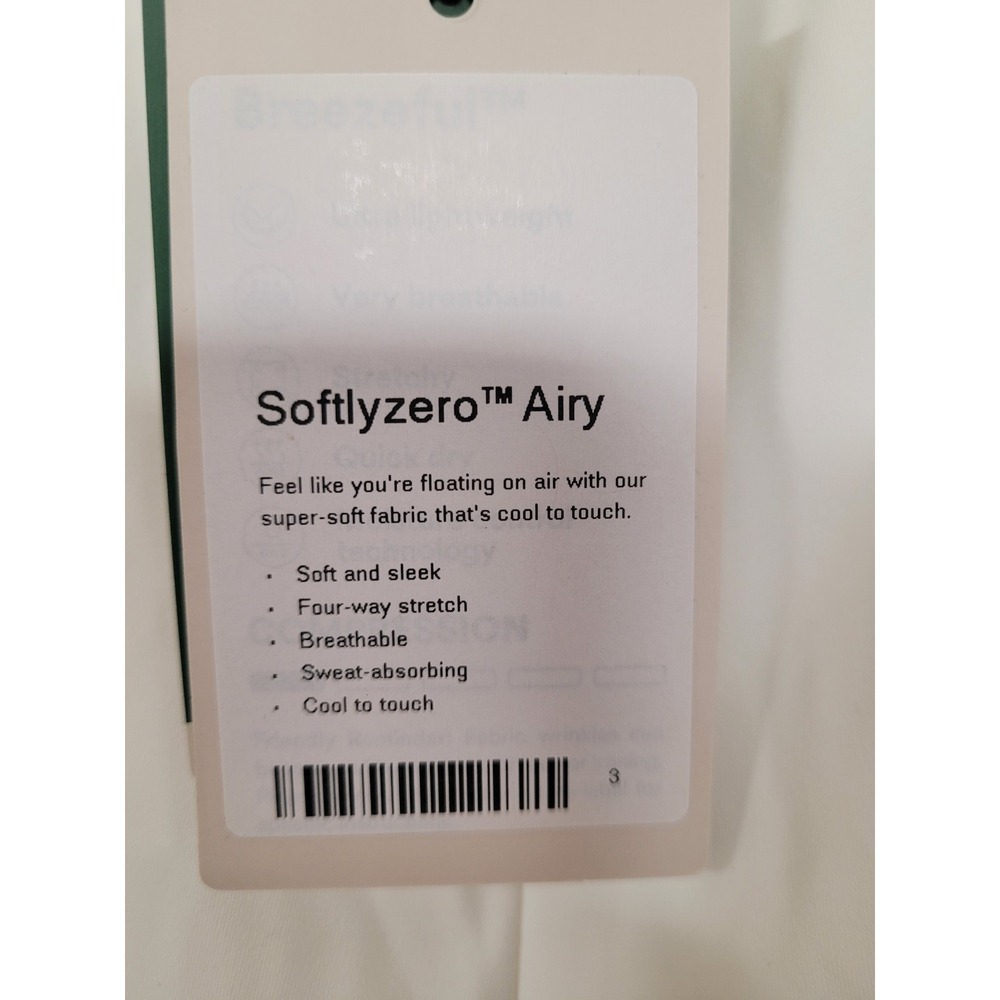 Halara Softlyzero Airy 2-in-1 Shorts White High Waisted Athletic XL Long NWT - Picture 3 of 7
